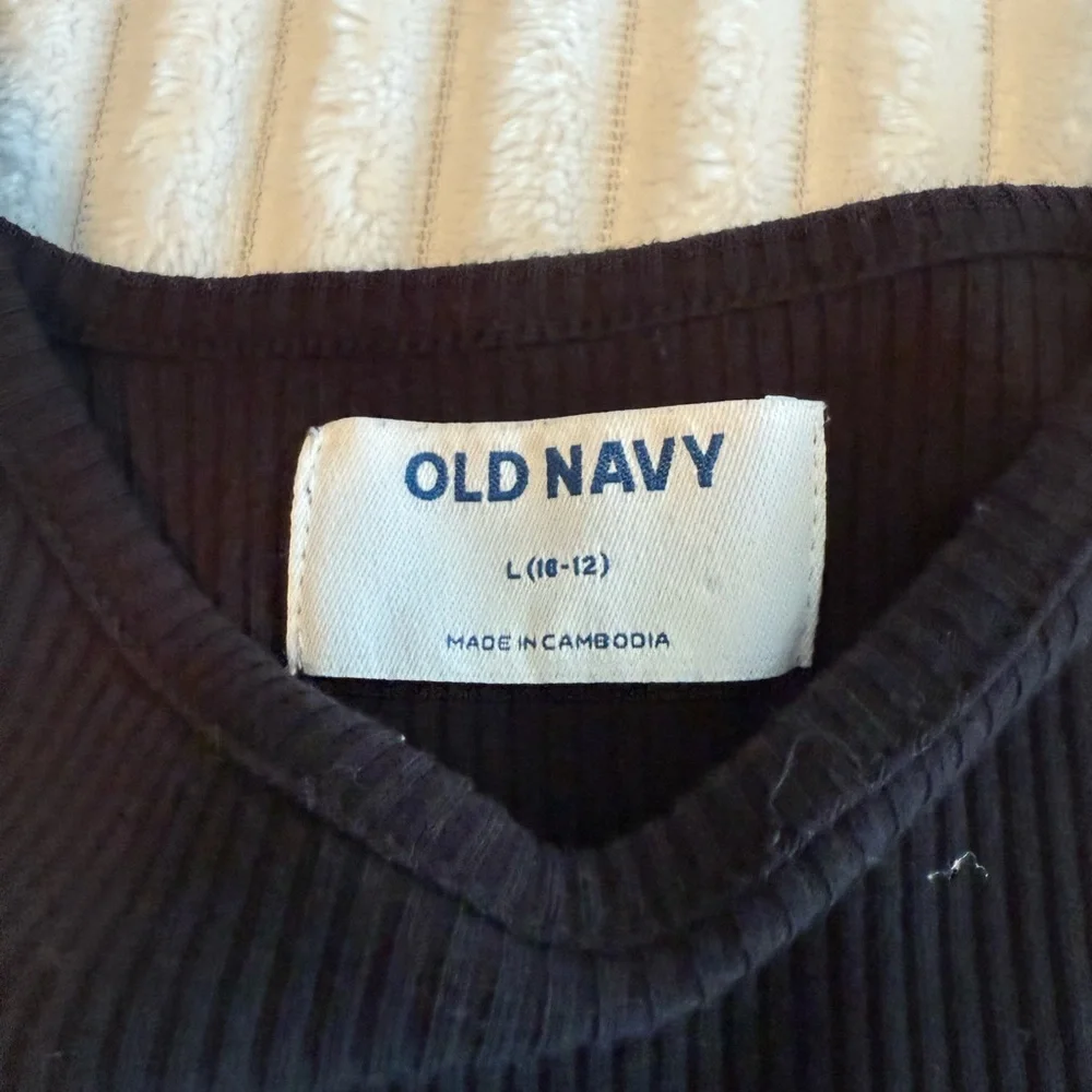 Old Navy Black Sleeveless Kids Dress